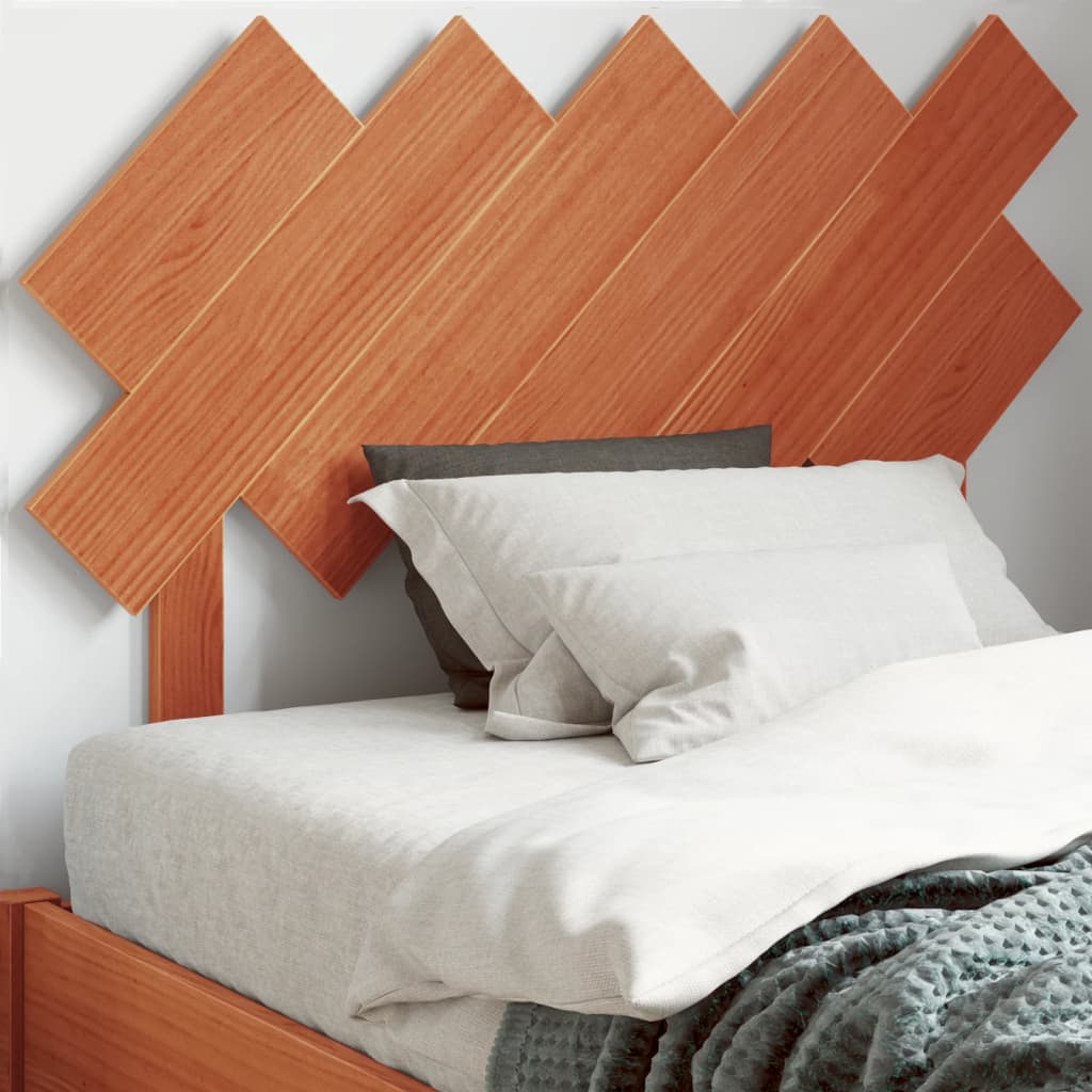 Bed Headboard 196X3X80.5 Cm Solid Wood Pine