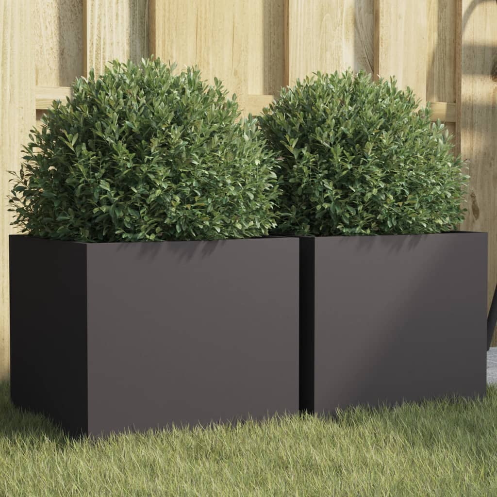 Planters 2 Pcs Corten Steel