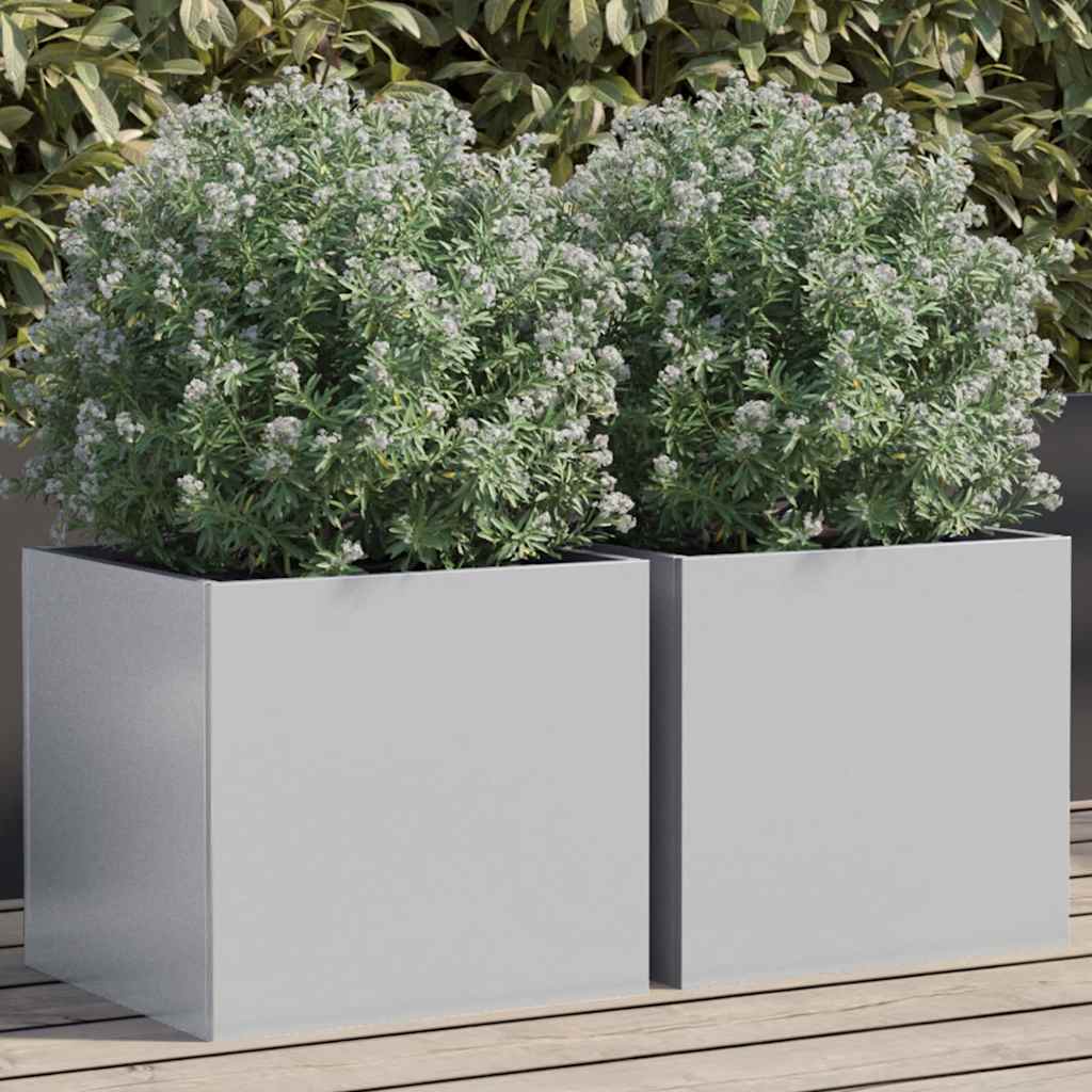 Planters 2 Pcs Corten Steel