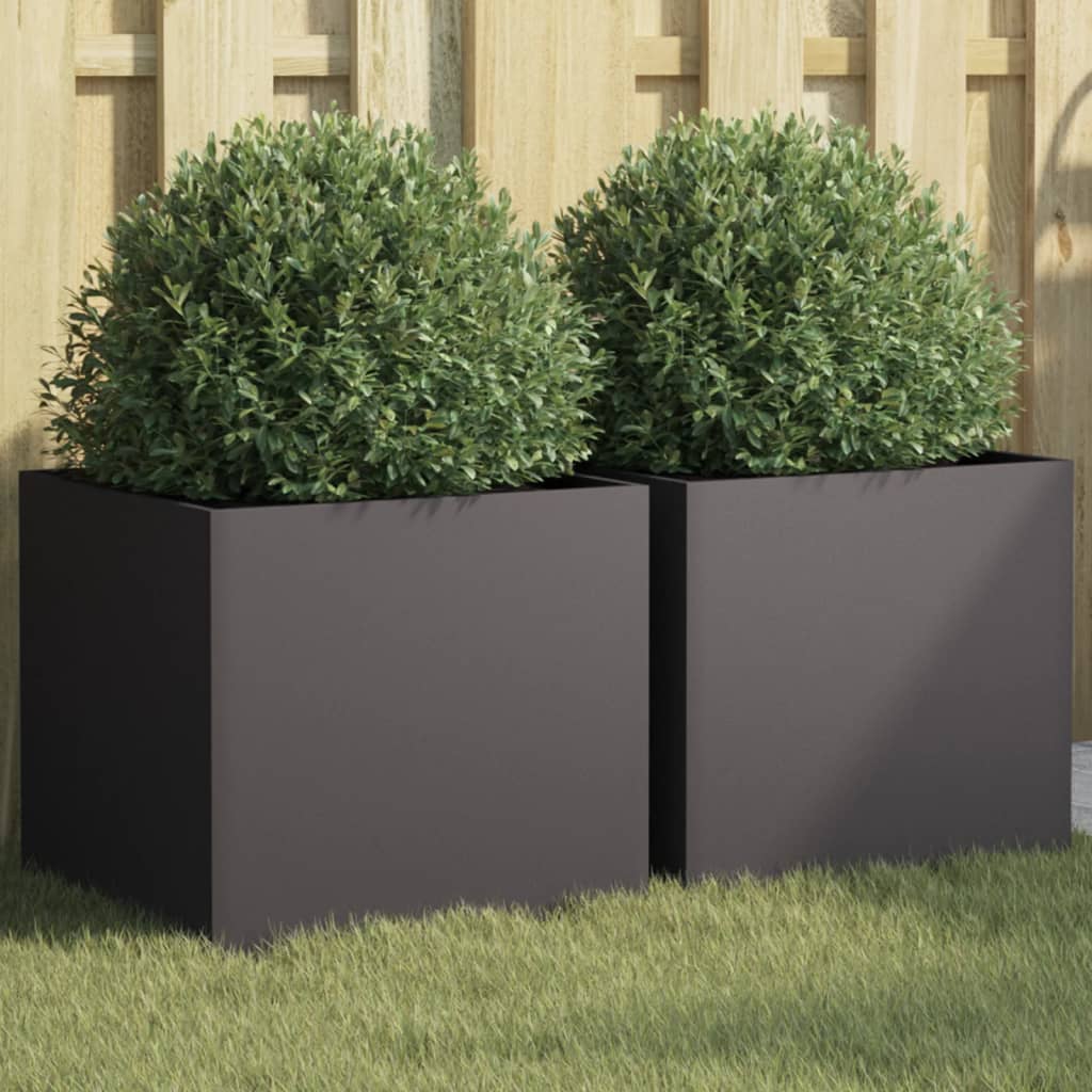 Planters 2 Pcs Corten Steel