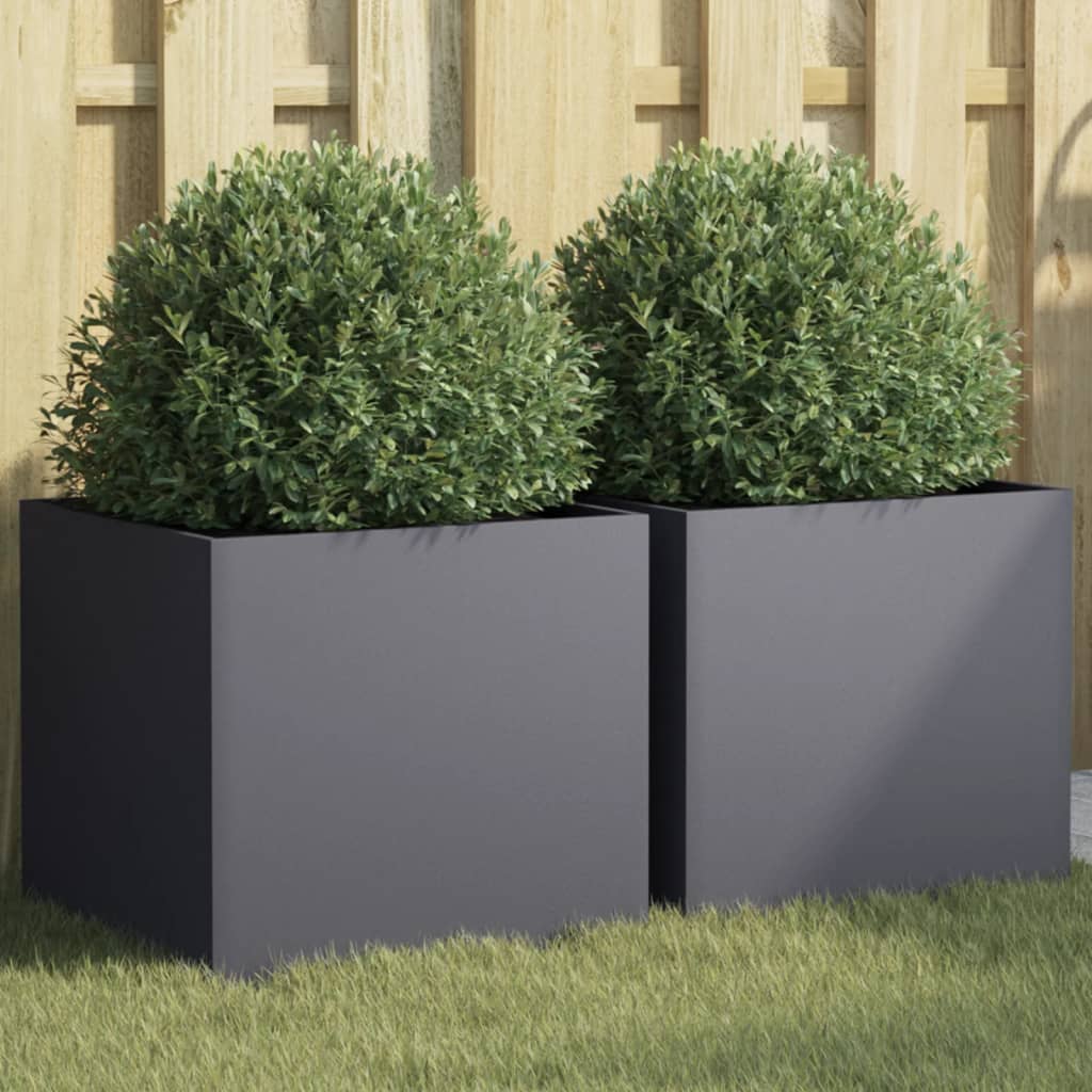 Planters 2 Pcs Corten Steel