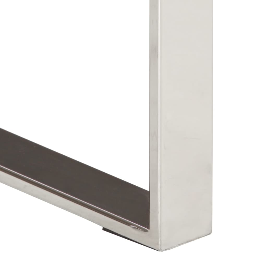 Console Table With Live Edge 105X33X76 Cm Solid Wood Mango