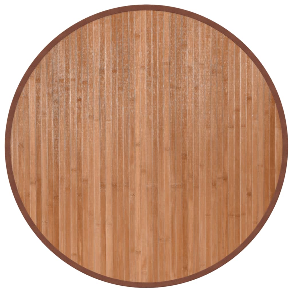 Rug Round Bamboo