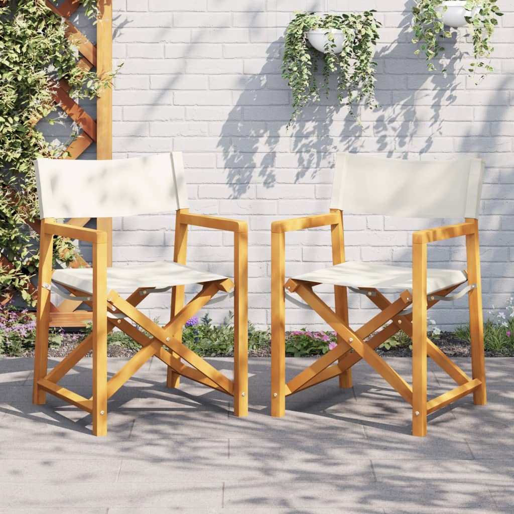 6 Piece Folding Garden Chairs Fabric