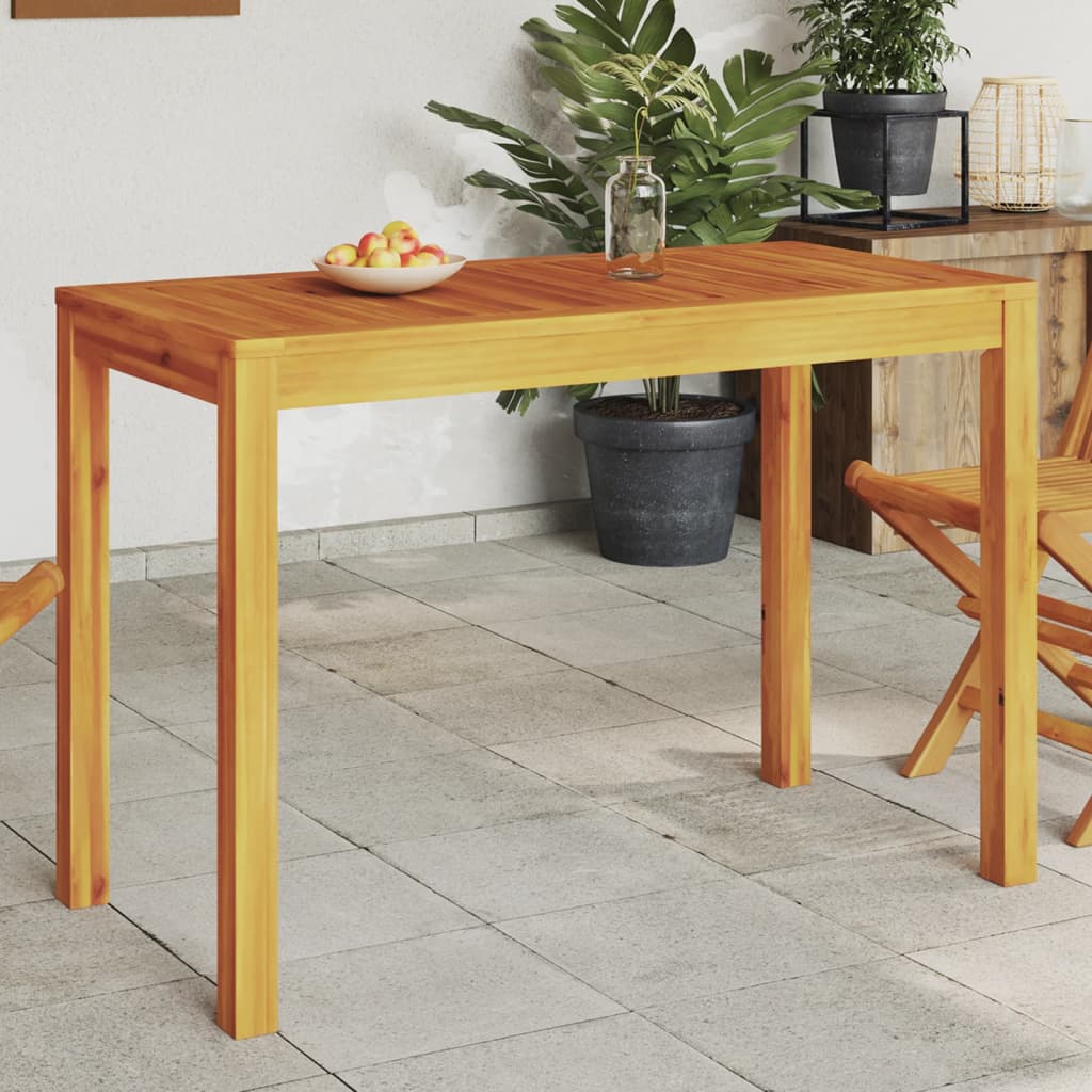 Garden Table Solid Acacia Wood