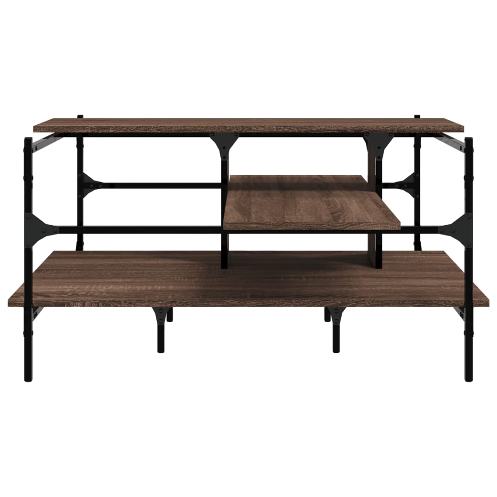 Coffee Table 100X100X48.5 Cm Engineered Wood