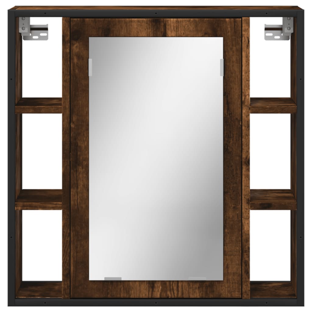 Bathroom Mirror Cabinet 60X16X60 Cm Engineered Wood