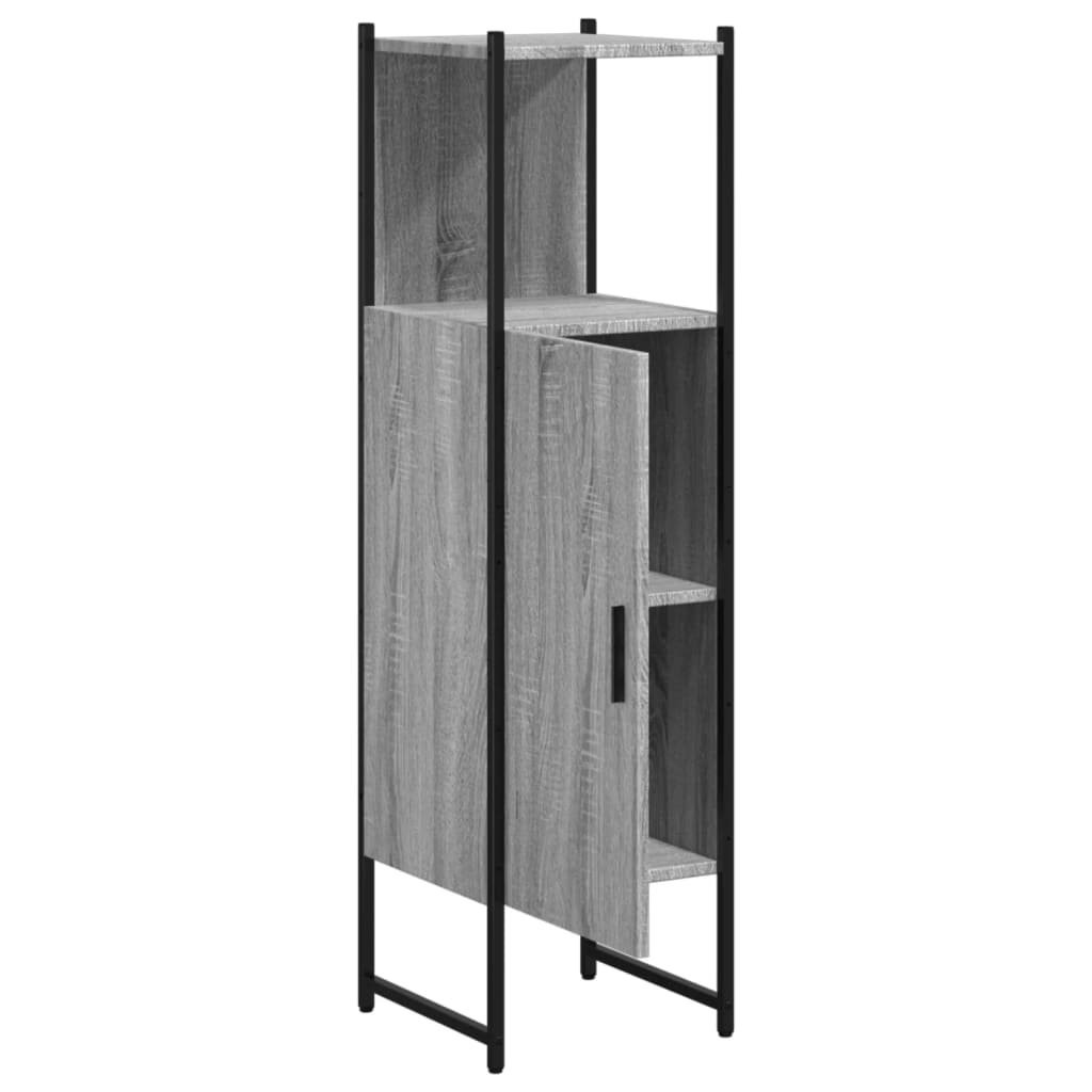 Bathroom Cabinet 33X33X120.5 Cm Engineered Wood