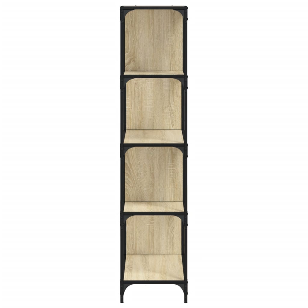 Bookcase 4-Stair 139X33.5X149 Cm Engineered Wood
