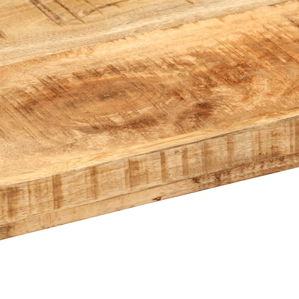 Nesting Side Tables 3 Pcs Solid Rough Wood Mango