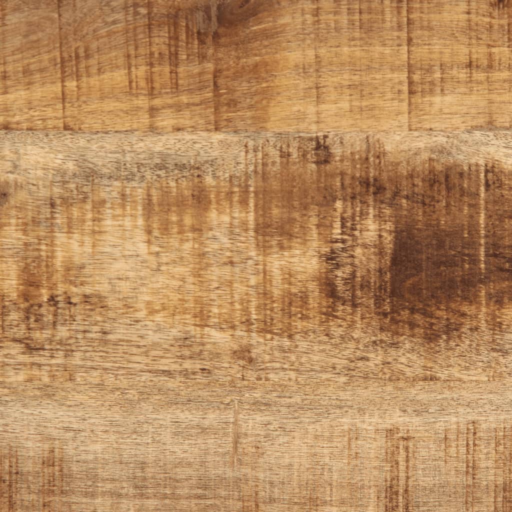 Tv Cabinet 110X35X40 Cm Solid Rough Wood Mango