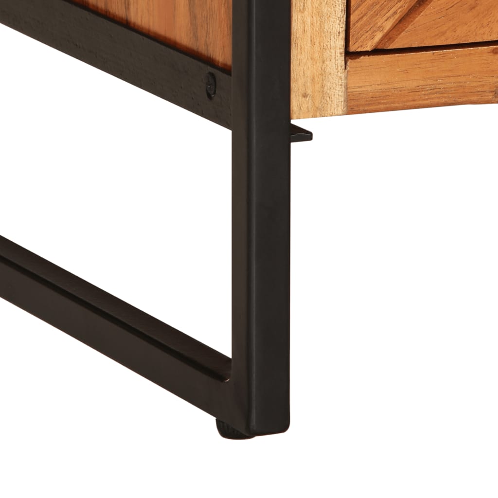 Coffee Table 90X55X40 Cm Solid Wood Acacia