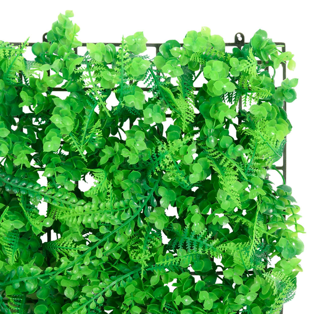 Artificial Fern Leaf Fence 6 Pcs Green 40X60 Cm