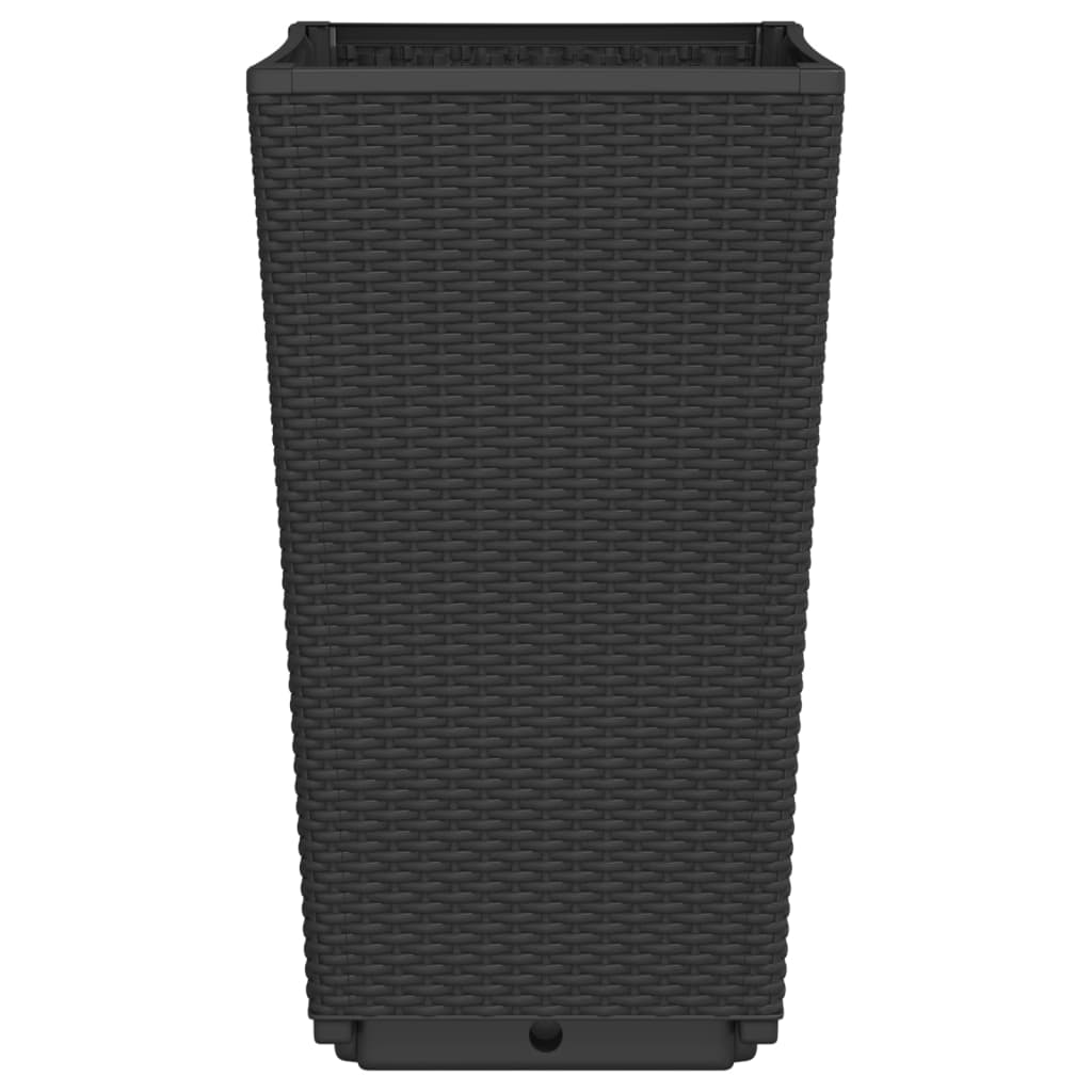 Garden Planters 2 Pcs 32.5X32.5X57 Cm Pp