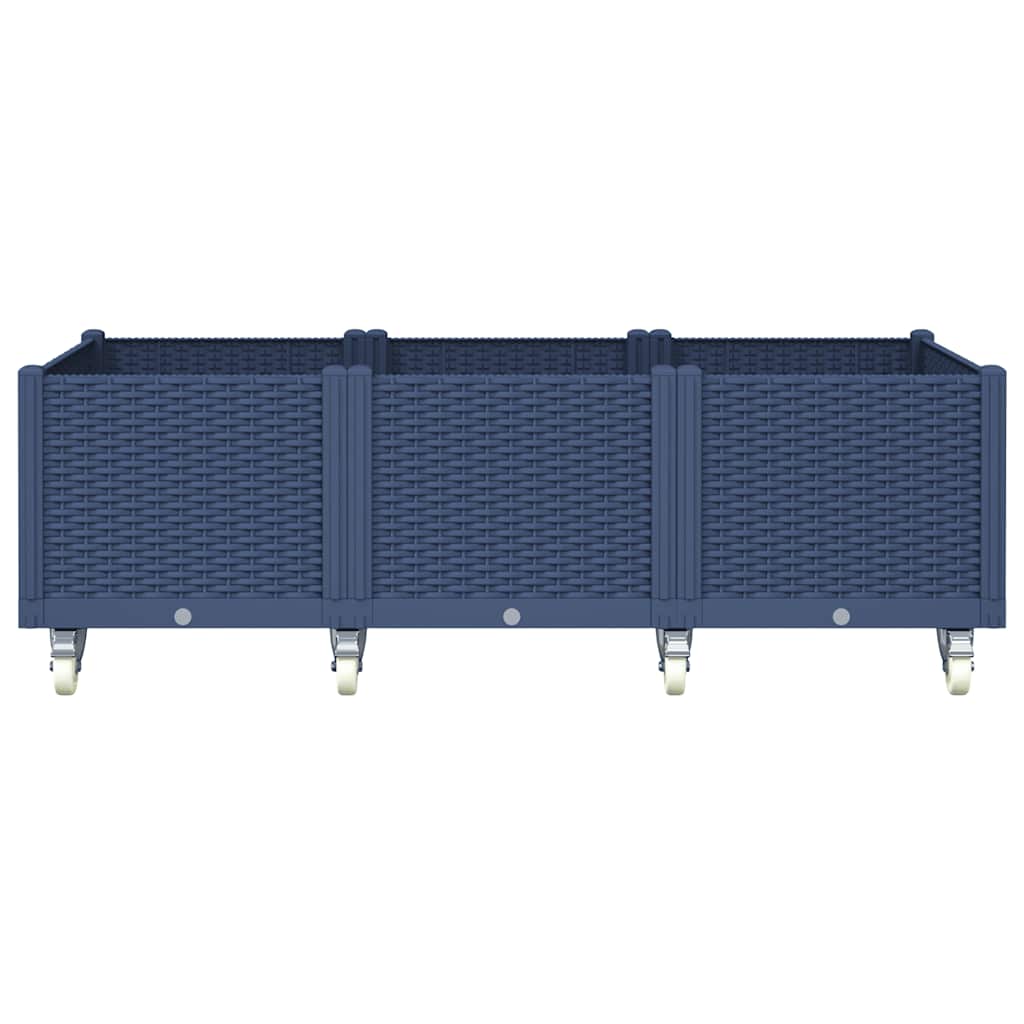 Garden Planter With Wheels Pp