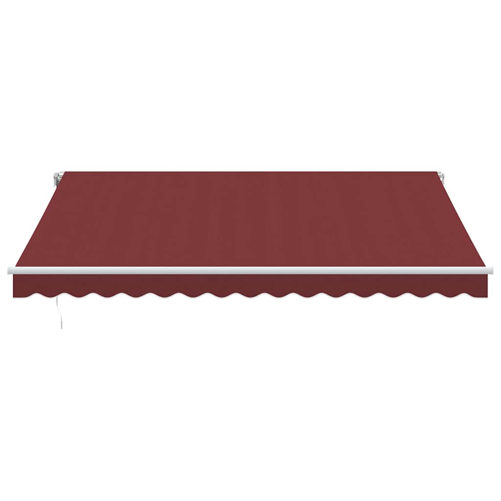 Automatic Retractable Awning Burgundy 400X300 Cm