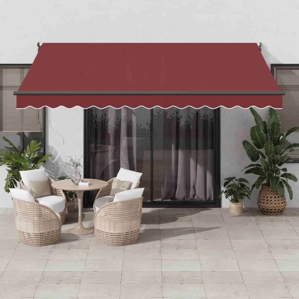 Retractable Awning Fabric And Aluminium