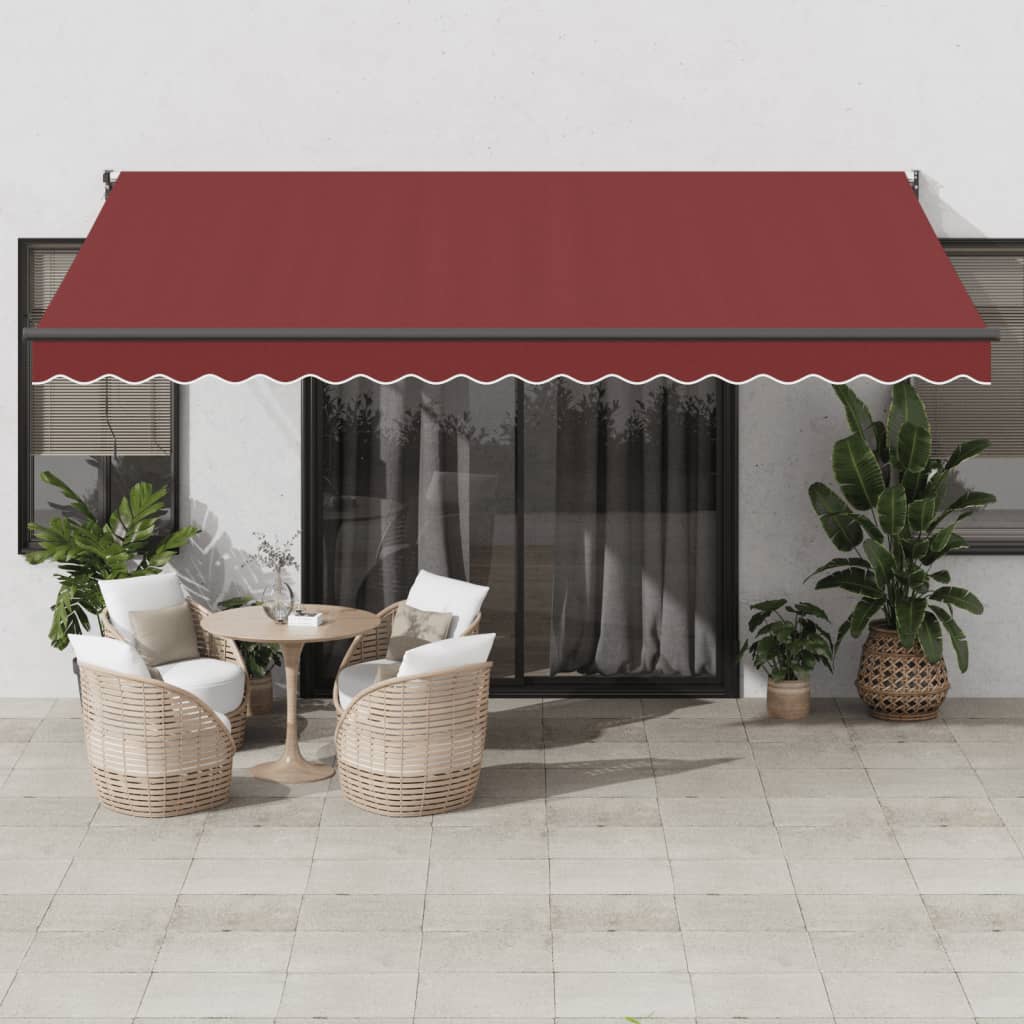 Retractable Awning Fabric And Aluminium