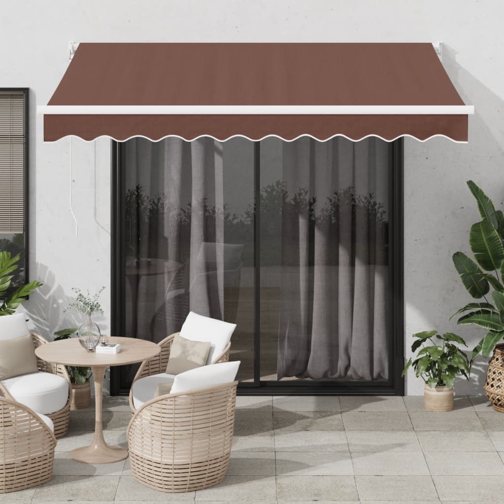 Retractable Awning Fabric And Aluminium