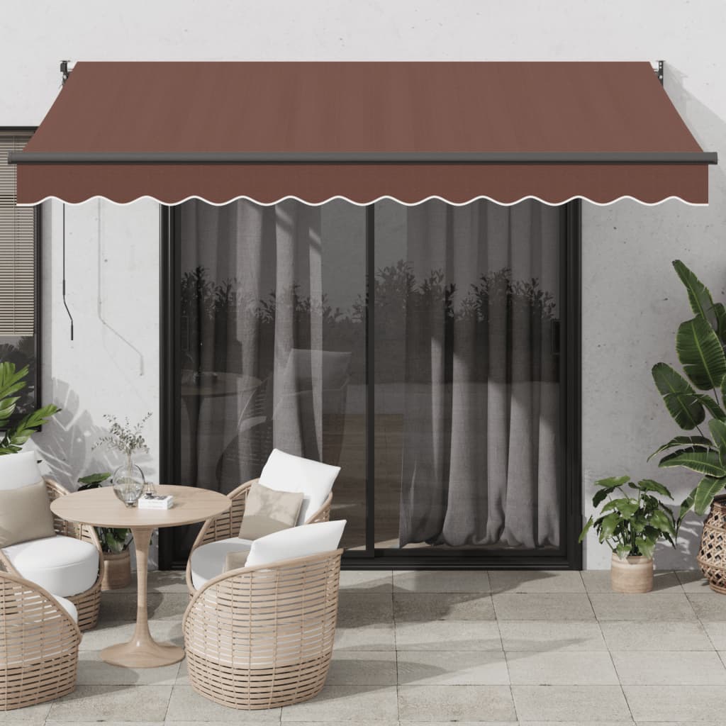 Retractable Awning Fabric And Aluminium