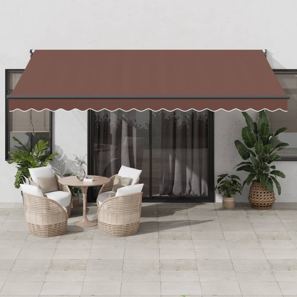 Retractable Awning Fabric And Aluminium