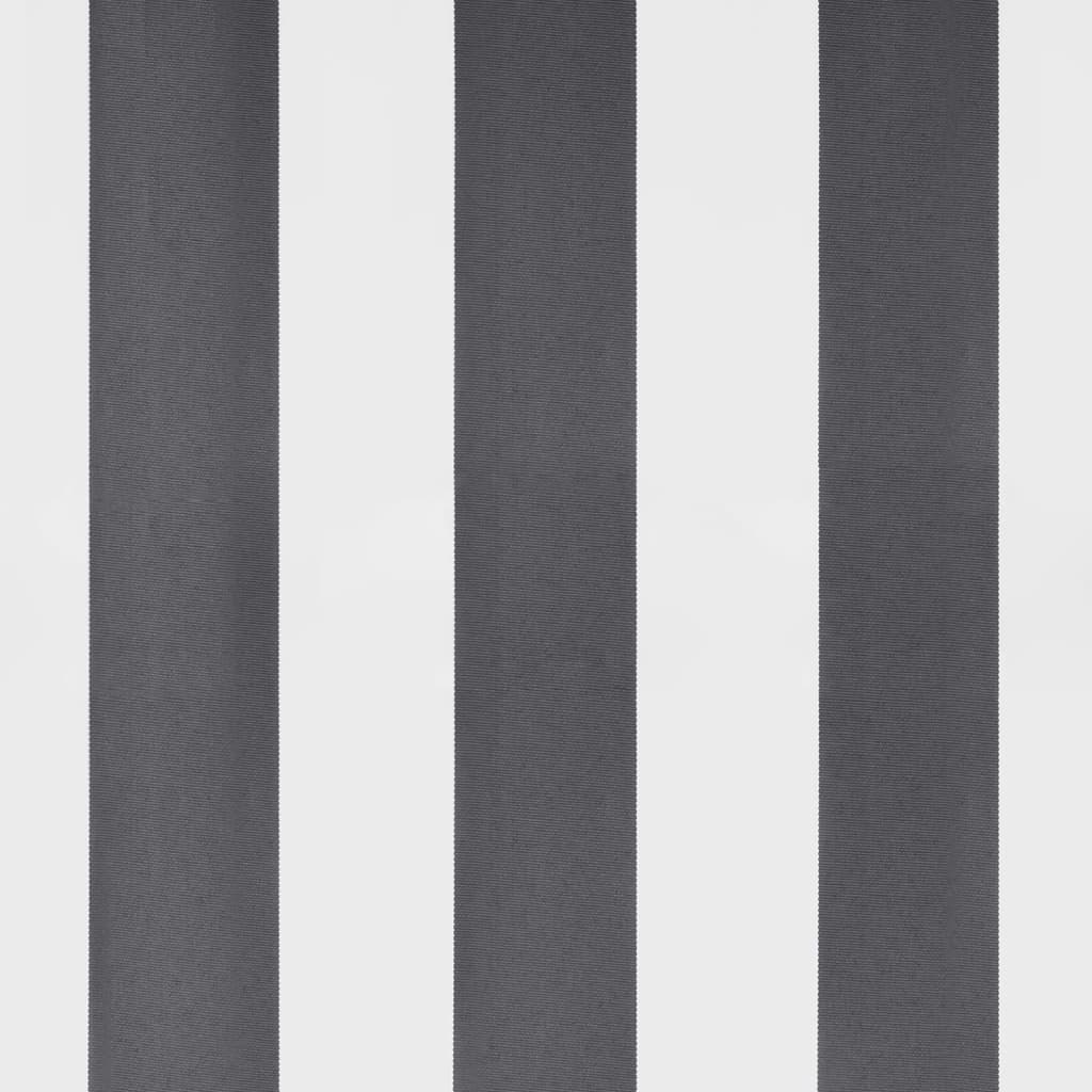 Automatic Retractable Awning With Led Anthracite&White 450X350 Cm