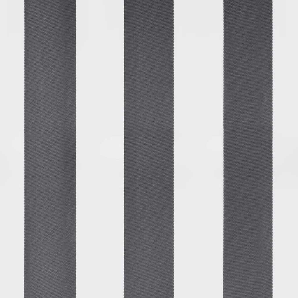 Manual Retractable Awning Anthracite&White 600X300 Cm