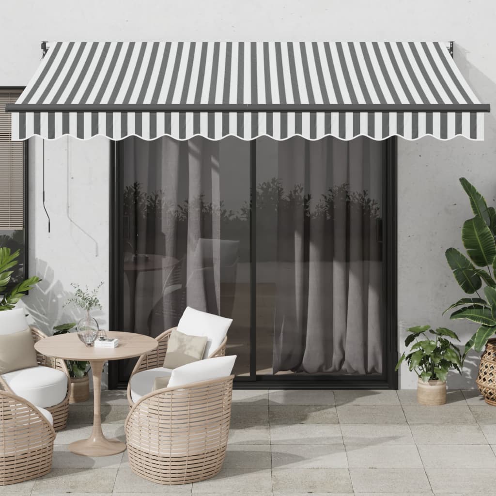 Retractable Awning Fabric And Aluminium