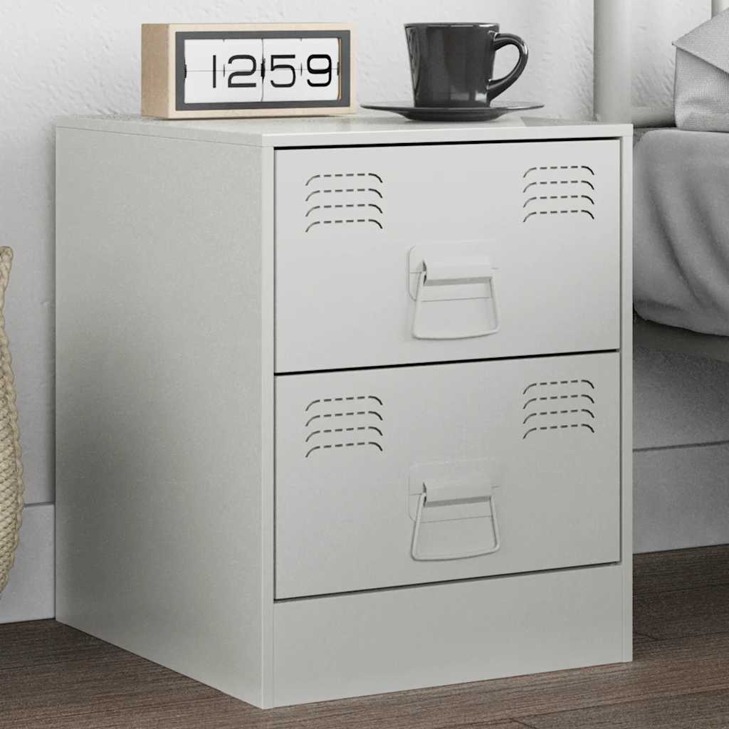Bedside Cabinet 34.5X39X44 Cm Steel
