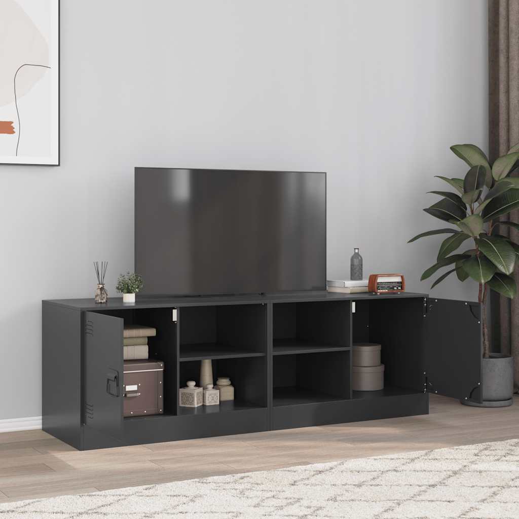 Tv Cabinets 2 Pcs 67X39X44 Cm Steel