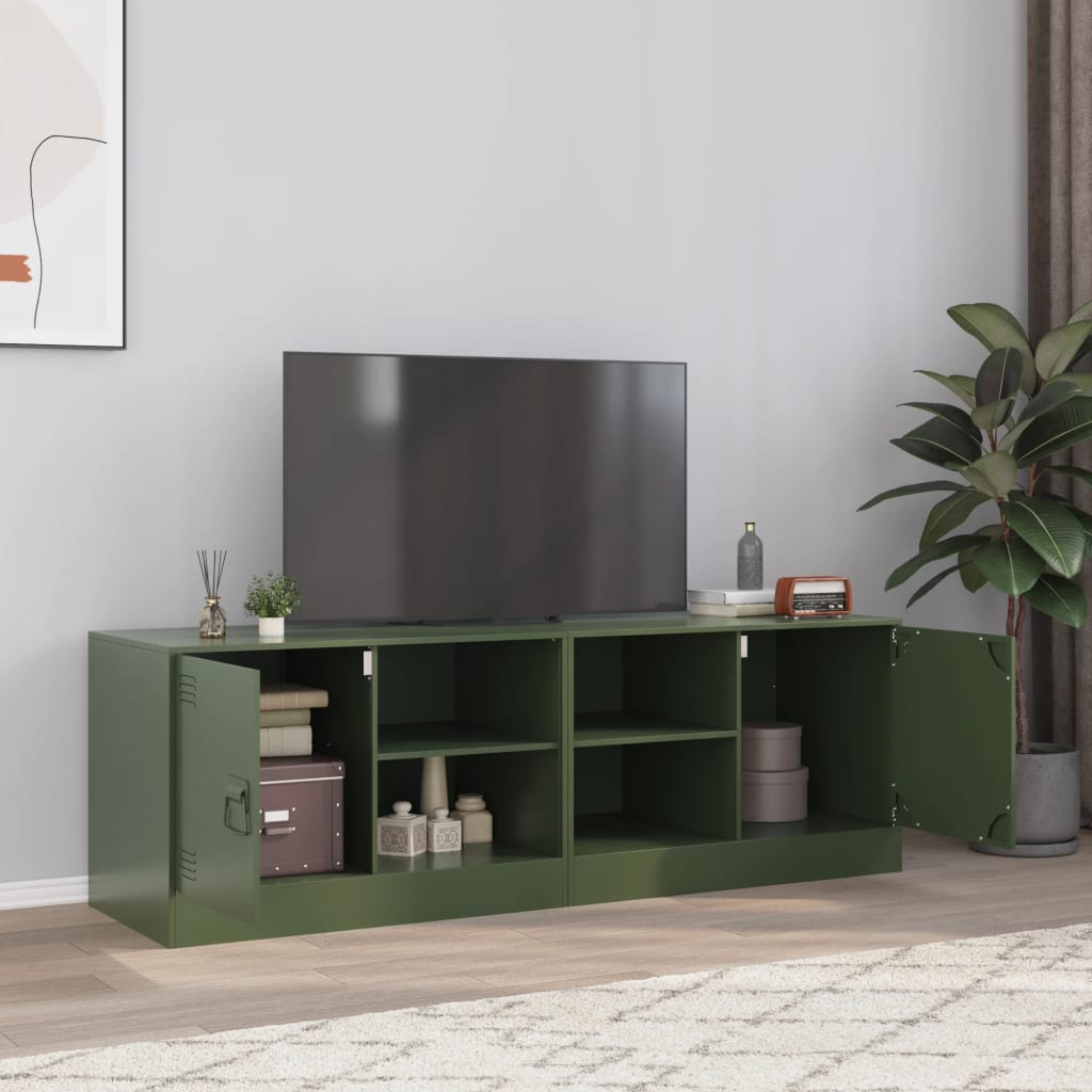 Tv Cabinets 2 Pcs 67X39X44 Cm Steel