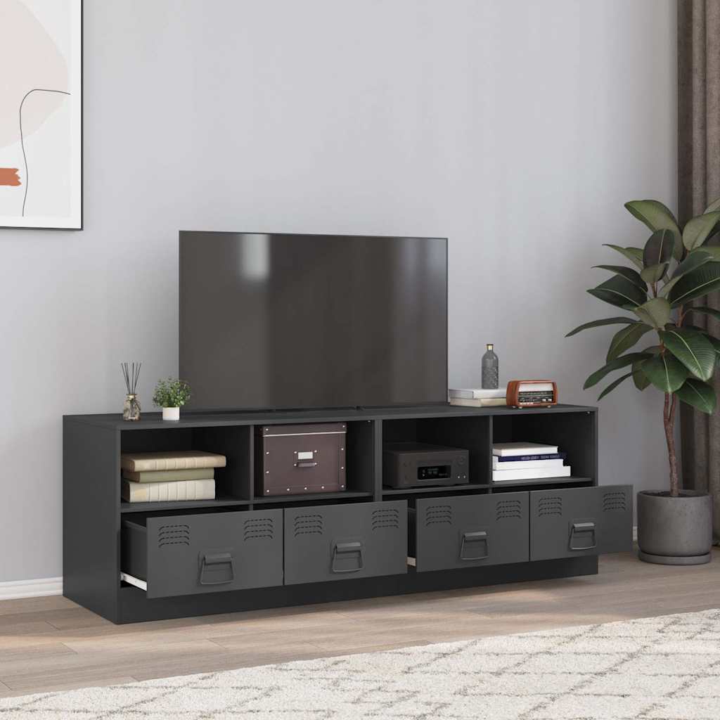 Tv Cabinets 2 Pcs 67X39X44 Cm Steel