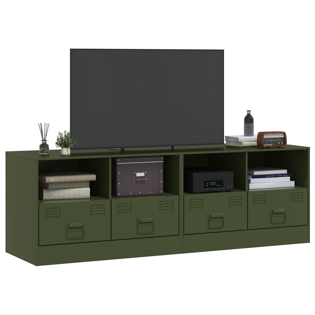 Tv Cabinets 2 Pcs 67X39X44 Cm Steel