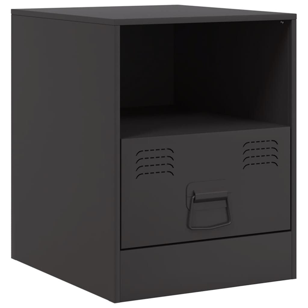 Bedside Cabinet 34.5X39X44 Cm Steel