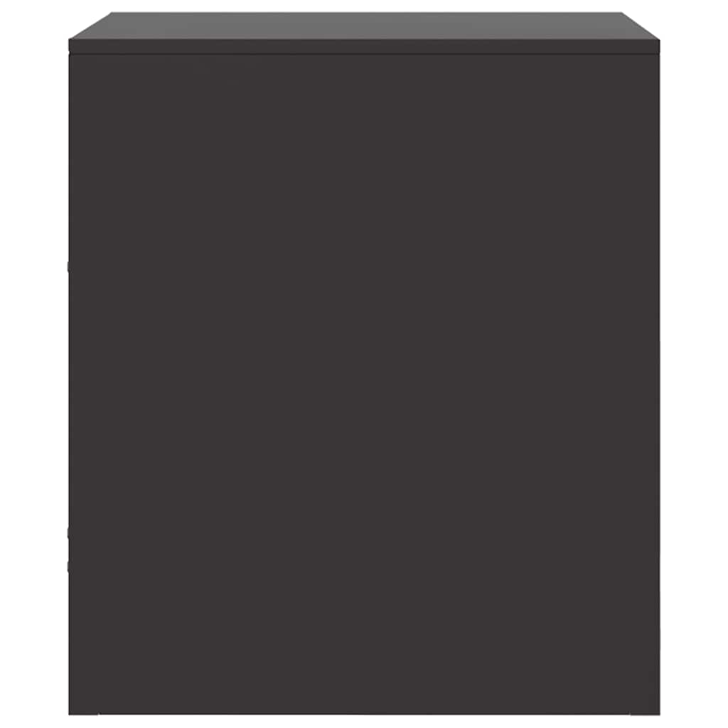 Bedside Cabinet 34.5X39X44 Cm Steel