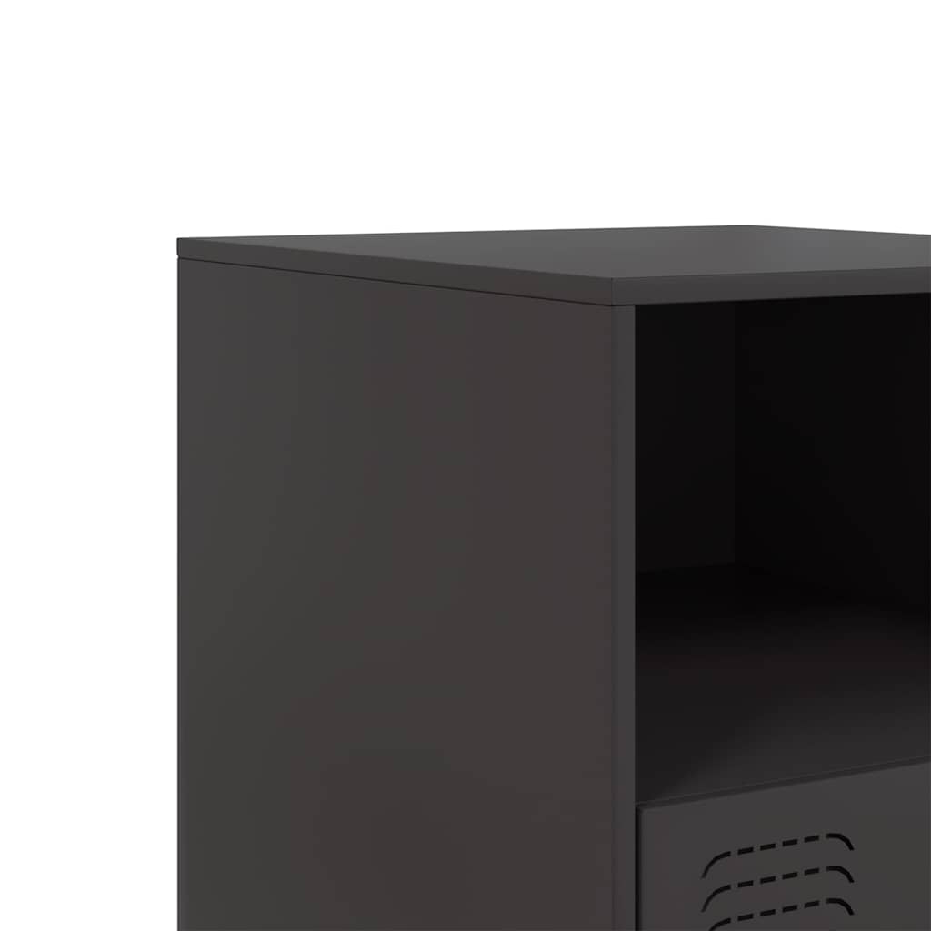 Bedside Cabinet 34.5X39X44 Cm Steel