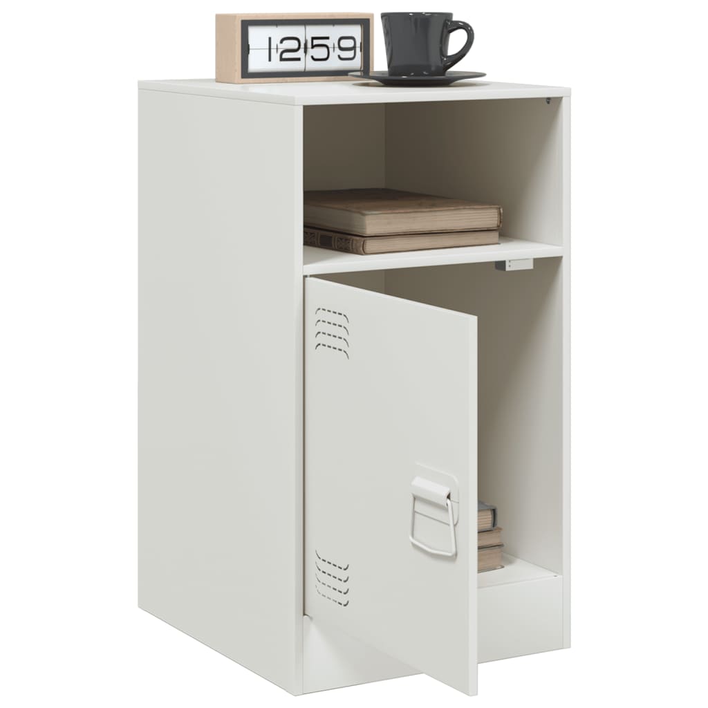 Bedside Cabinets 2 Pcs 34.5X39X62 Cm Steel
