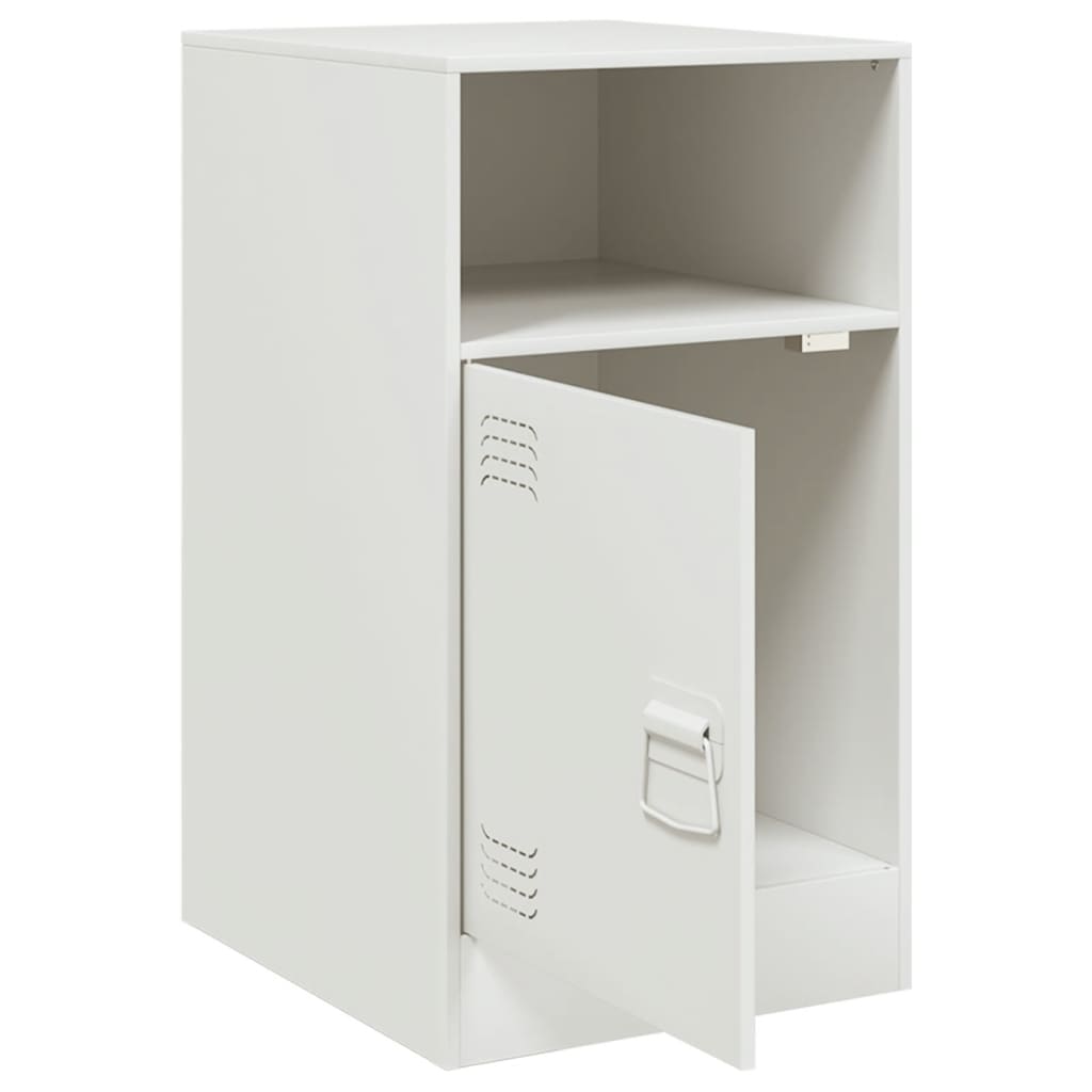 Bedside Cabinets 2 Pcs 34.5X39X62 Cm Steel