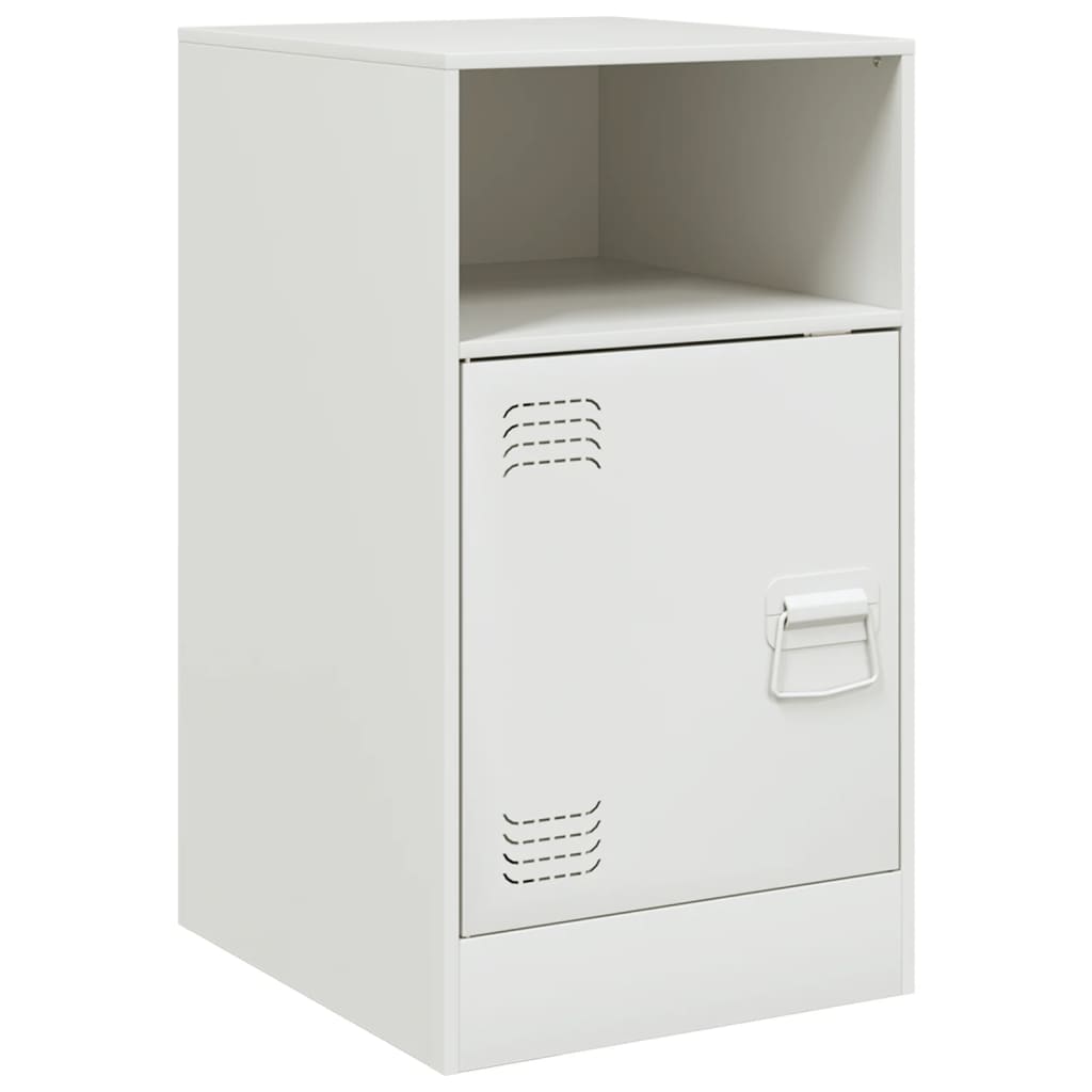Bedside Cabinets 2 Pcs 34.5X39X62 Cm Steel