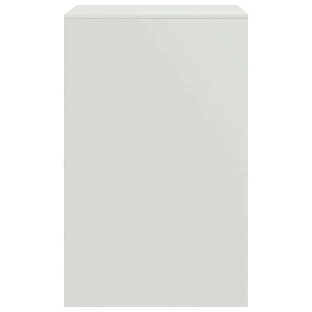 Bedside Cabinets 2 Pcs 34.5X39X62 Cm Steel