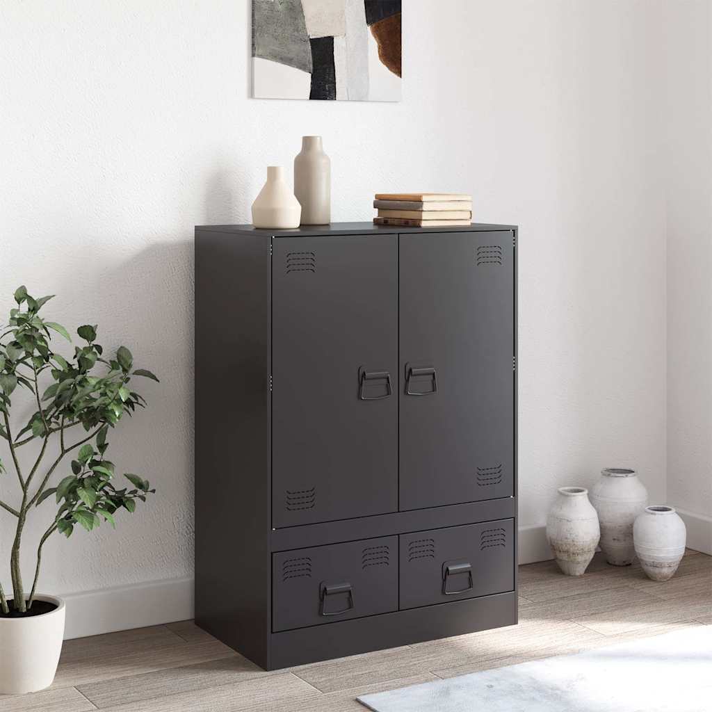 Highboard 67X39X95 Cm Steel