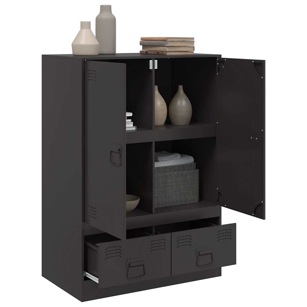 Highboard 67X39X95 Cm Steel
