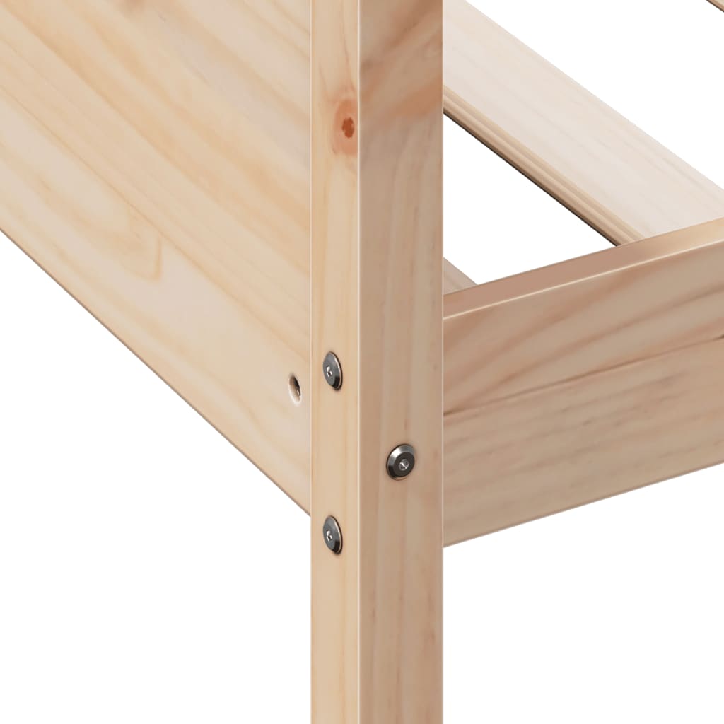 Day Bed Without Mattress Solid Wood Pine