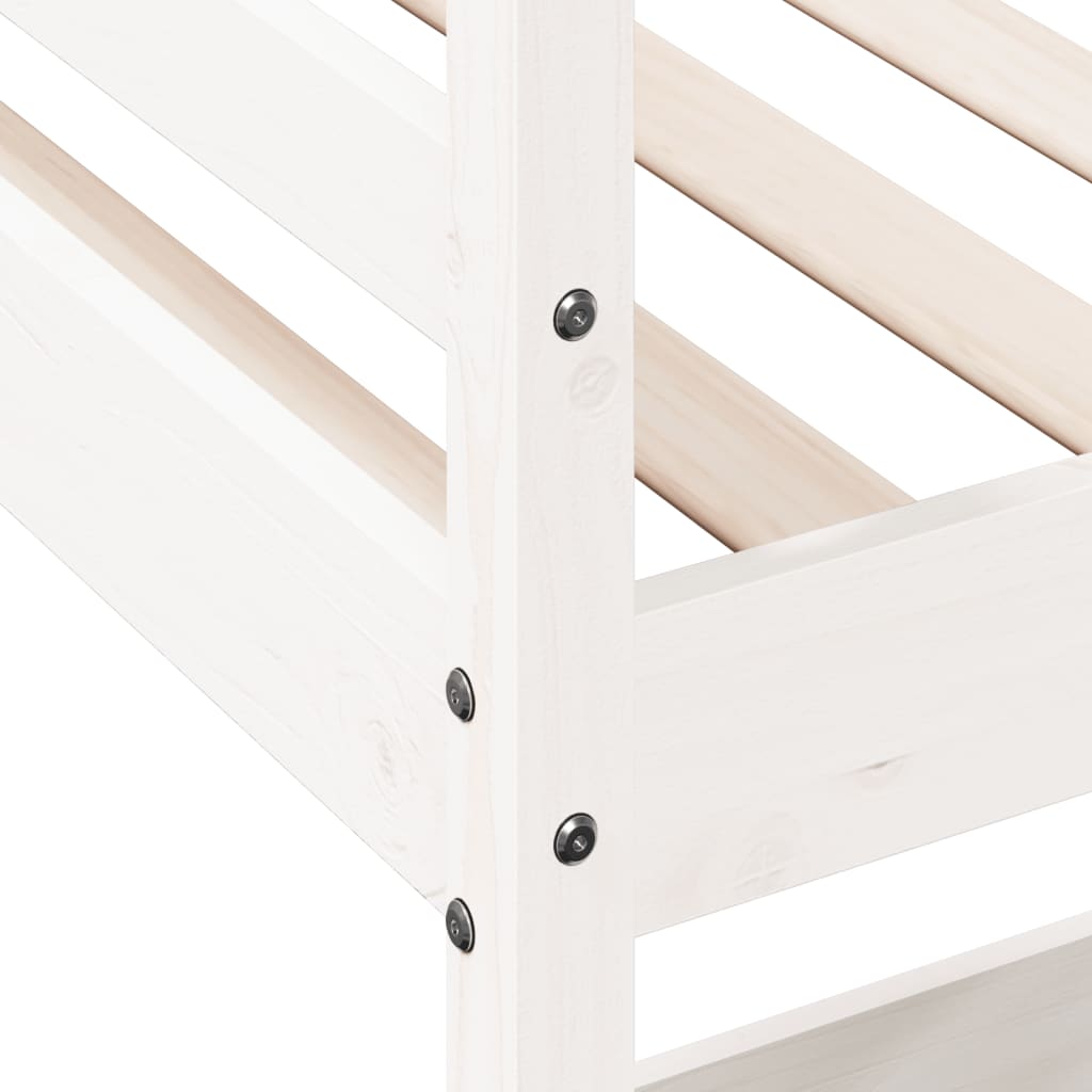 Loft Bed Without Mattress Solid Wood Pine