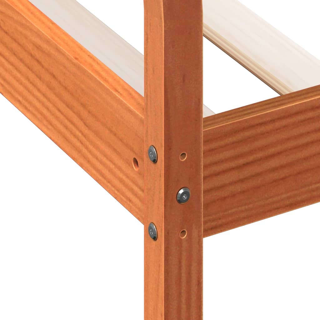Day Bed Without Mattress Wax Small Single Solid Wood Pine