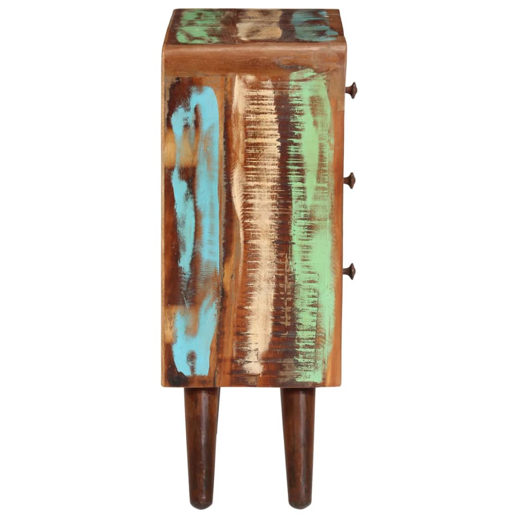 Sideboard 55X30X80 Cm Solid Wood Reclaimed