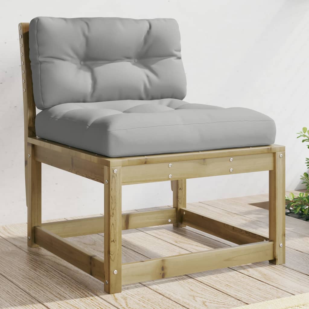 Garden Sofas 2Pcs Solid Wood Douglas