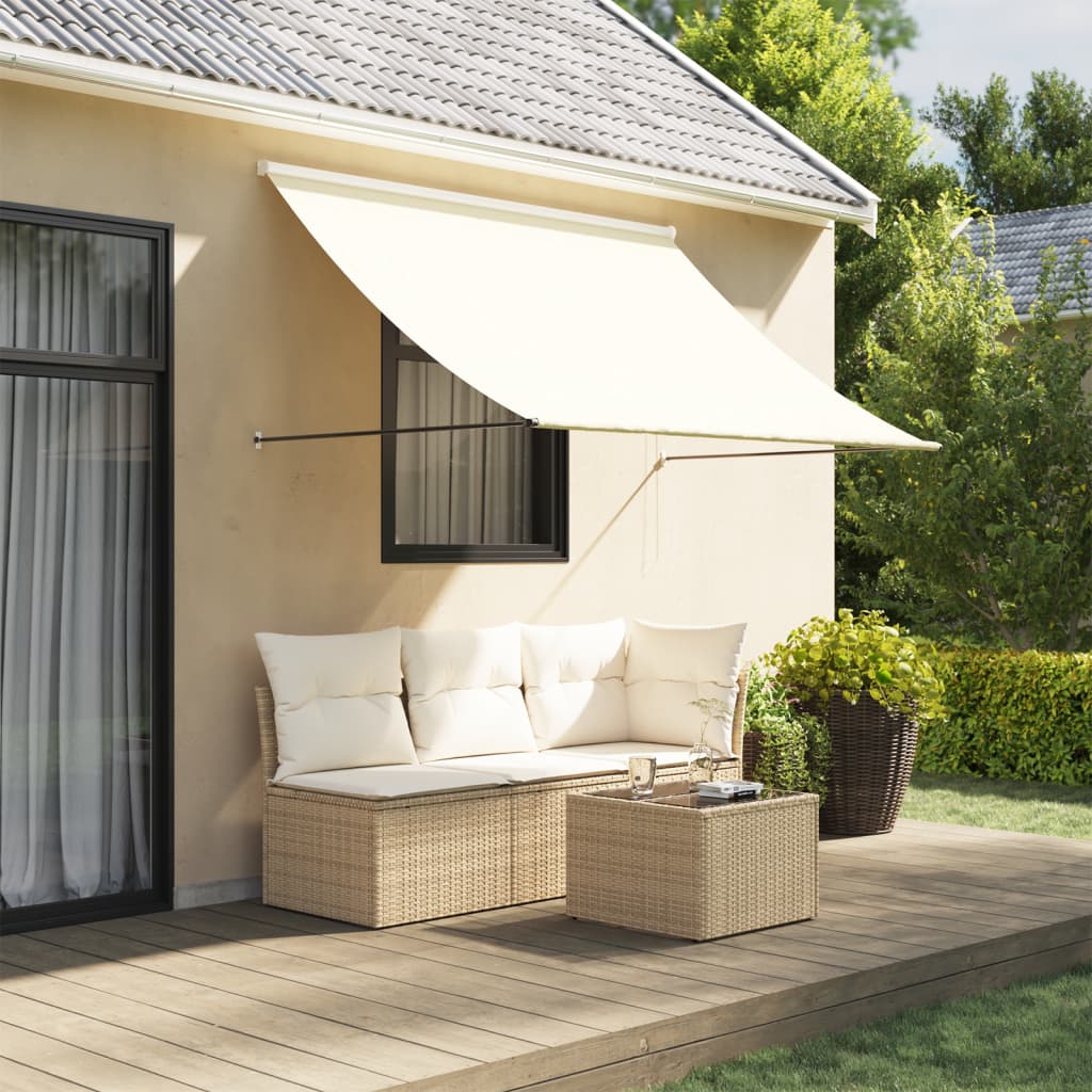 Retractable Awning Fabric And Steel