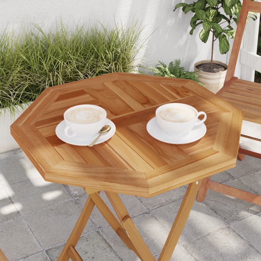 Table Top Solid Teak Wood 70X70X2.5 Cm