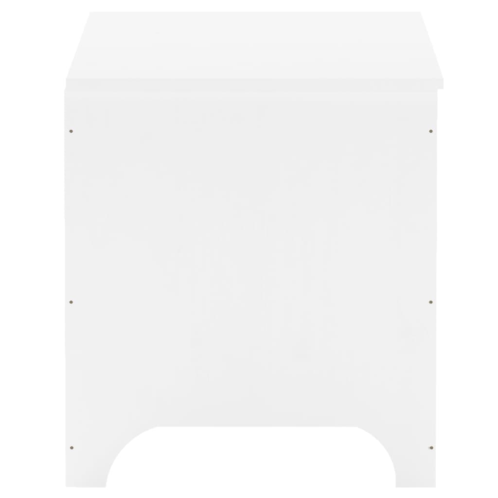 Storage Box With Lid Rana Solid Wood Pine